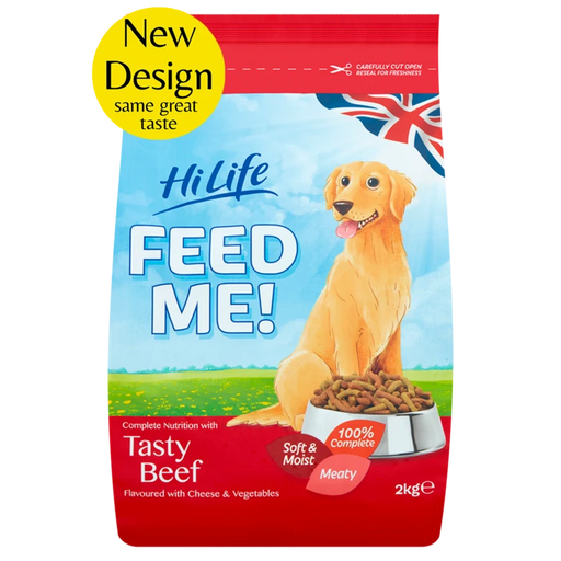 Hi-life Moist Menus Beef & Cheese 6kg Dog Food — Welland Valley