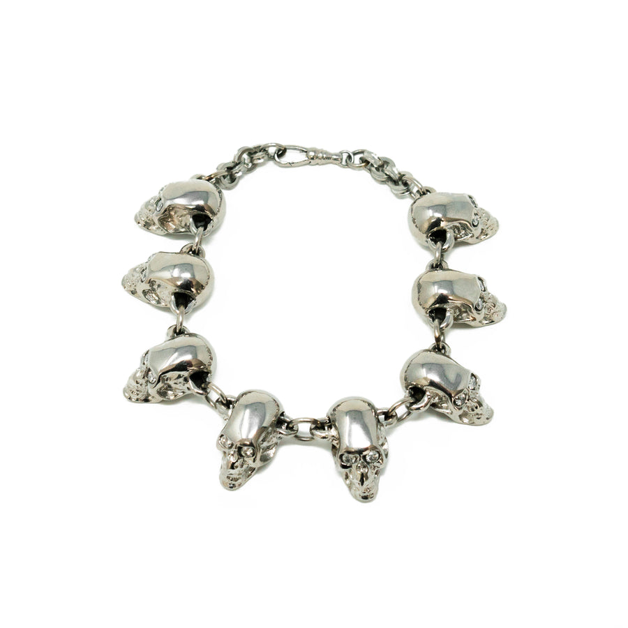 diamond skull bracelet