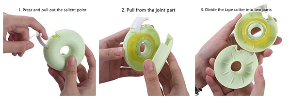 donut shaped tape cutter for lash extensions