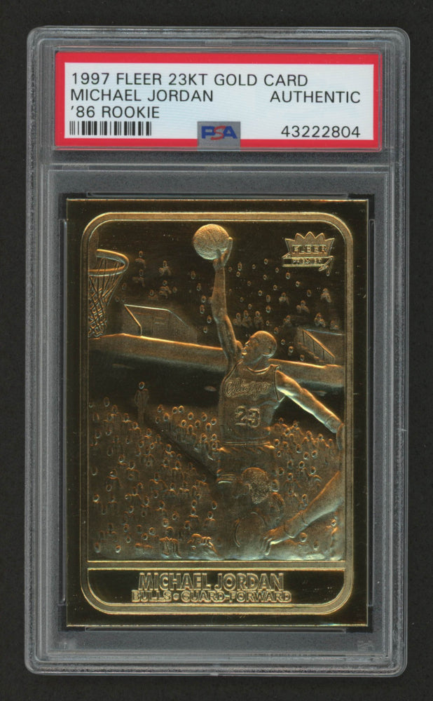 gold jordan card