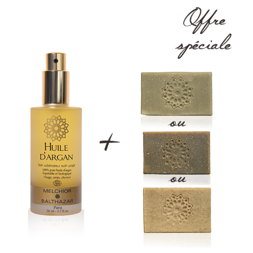 3x Huiles d'Argan Bio - 100 mL