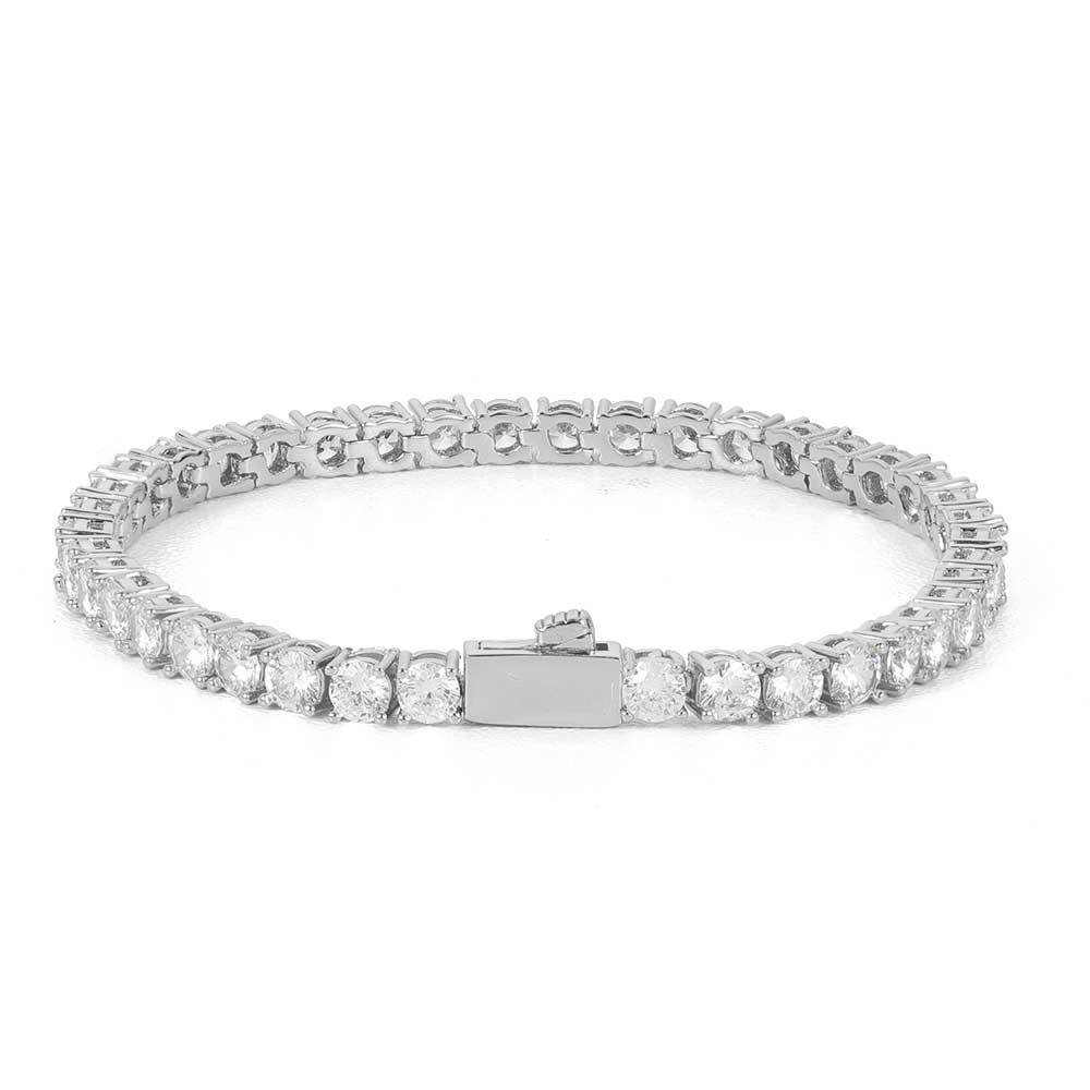 3mm Tennis Bracelet - Silver - ROSSL product image