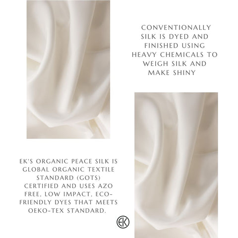 Ethical Kind Peace Silk is GOTS certified