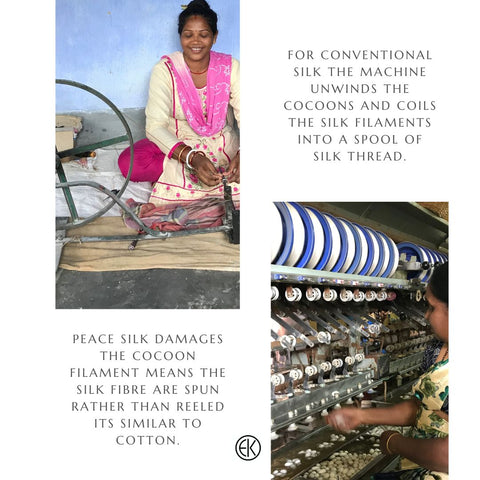 Ethical peace silk preserve skills and heritage