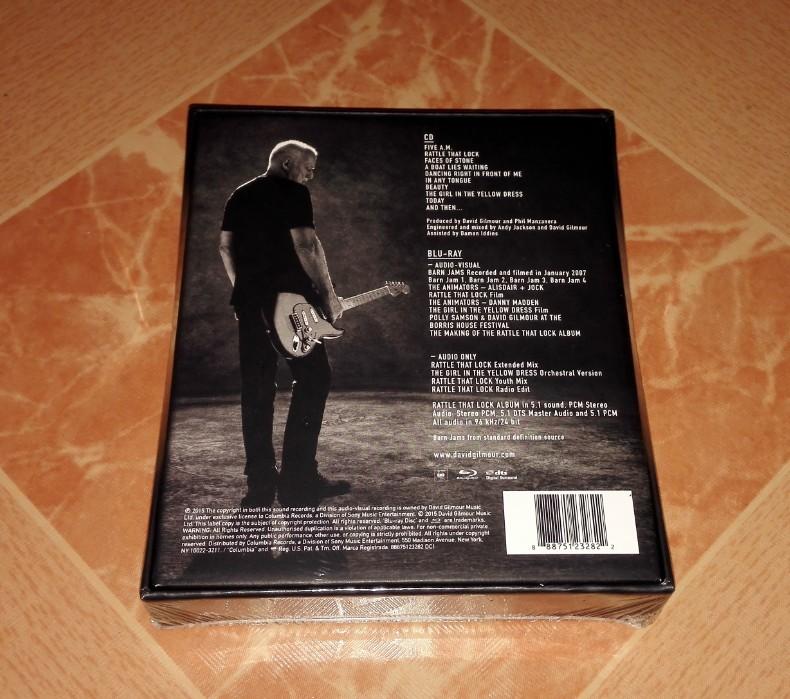 Pink Floyd David Gilmour Rattle That Lock Deluxe Edition Cd Dvd