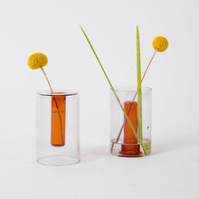 Load image into Gallery viewer, Block Reversible Glass Vase - Mini
