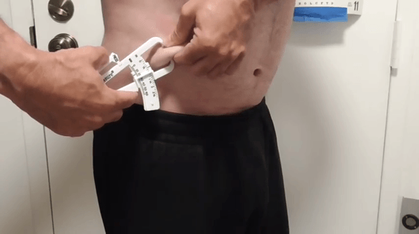 tester bodyfat measure calipers