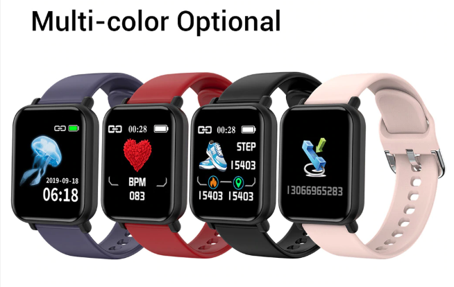 multicolor fitness tracker apple watch