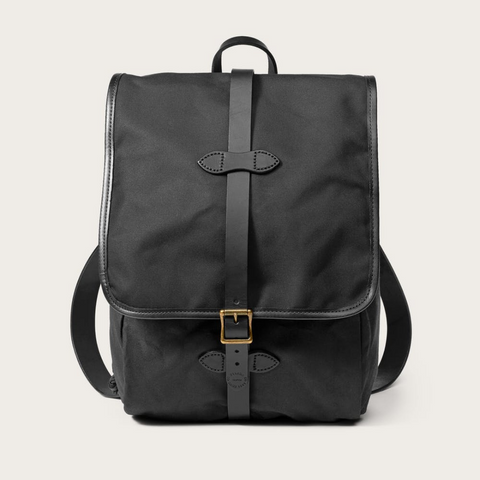 black filson backpack