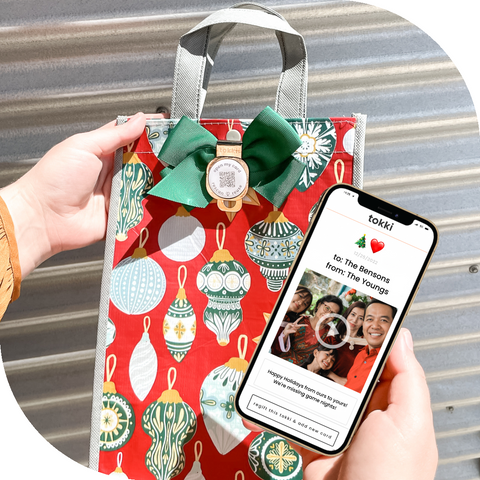 Introducing The QR Card + Reusable Gift Bag