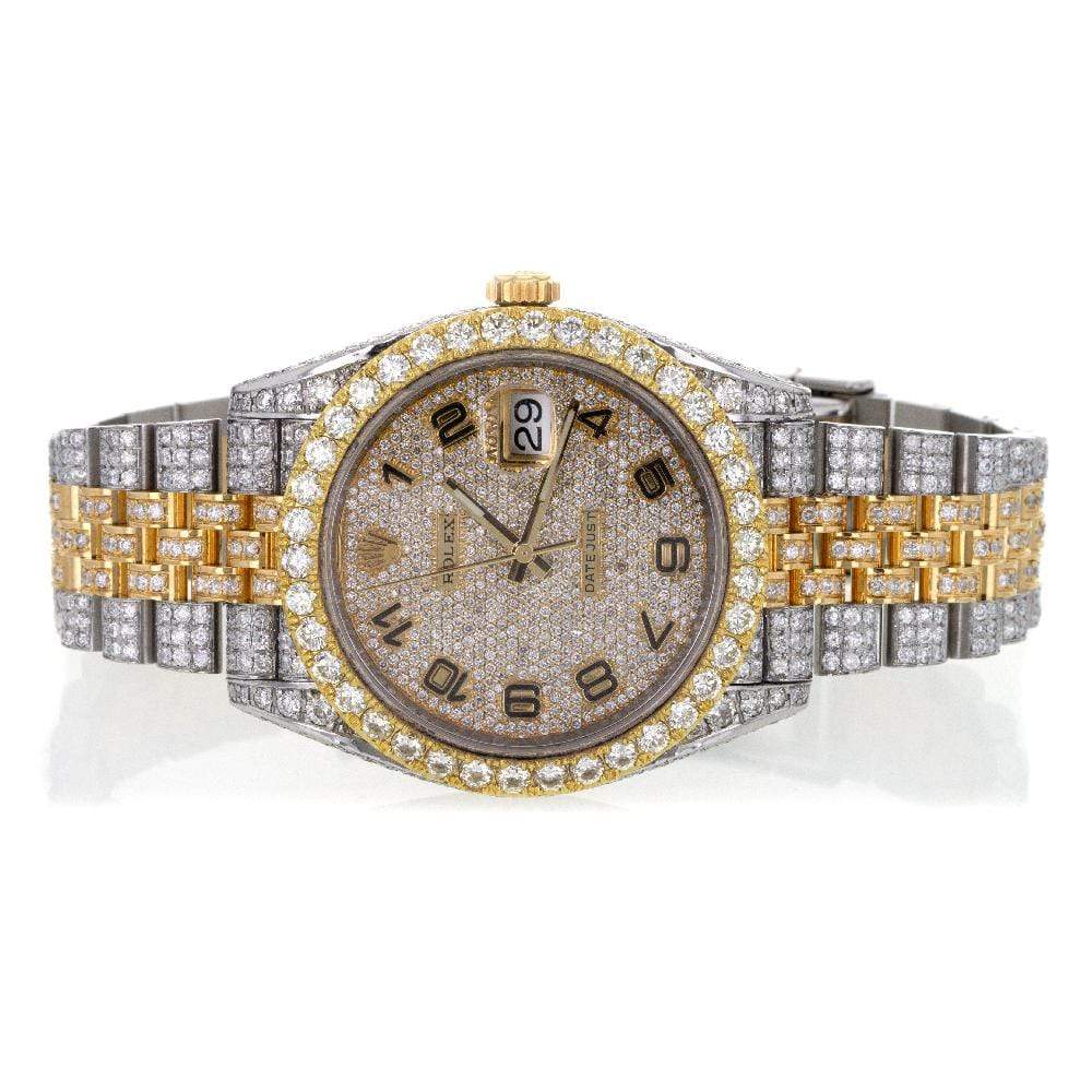 custom diamond rolex