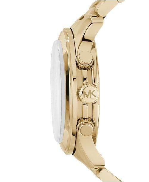 michael kors watch men's gold tone stainless steel bracelet mk8077