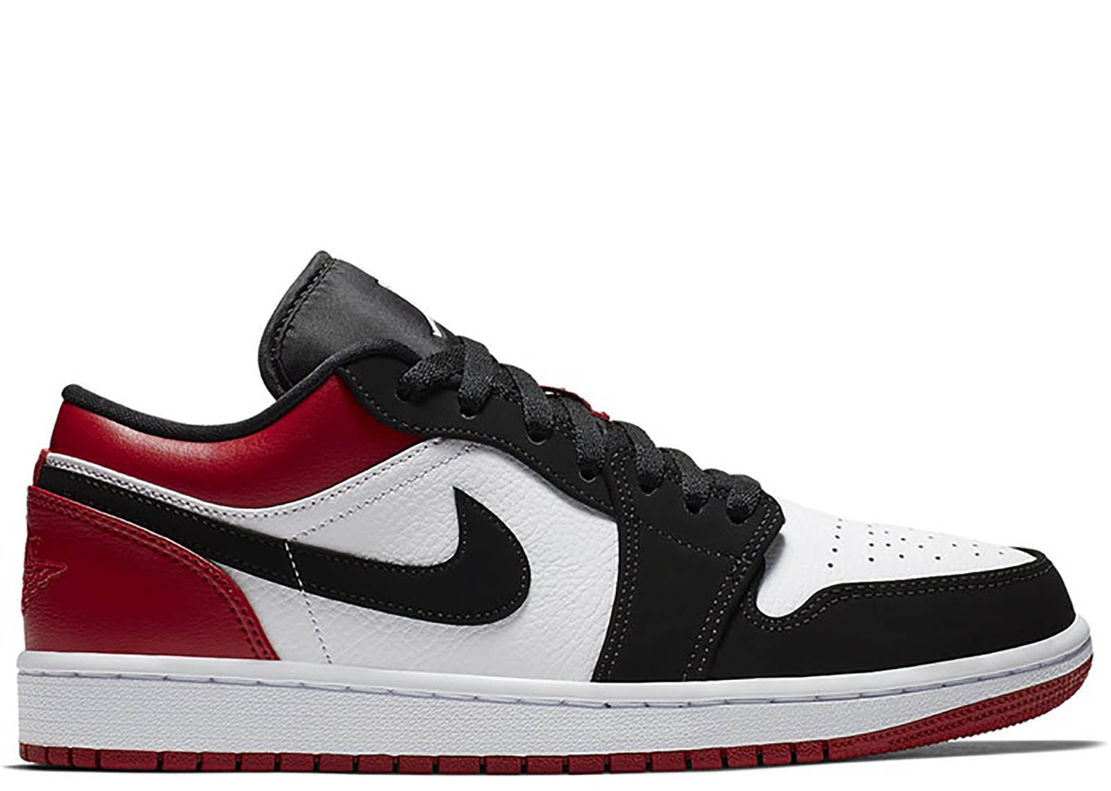 Air Jordan 1 Low Black Toe Kicksly