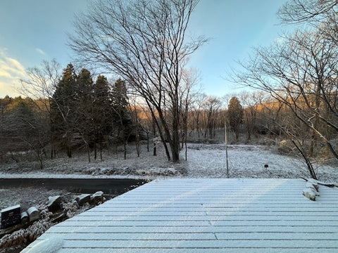 雪景色の那須