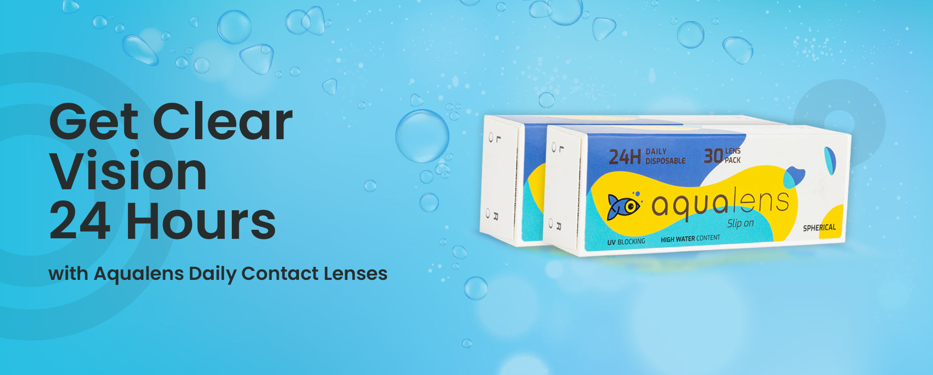 Aqualens contact lenses