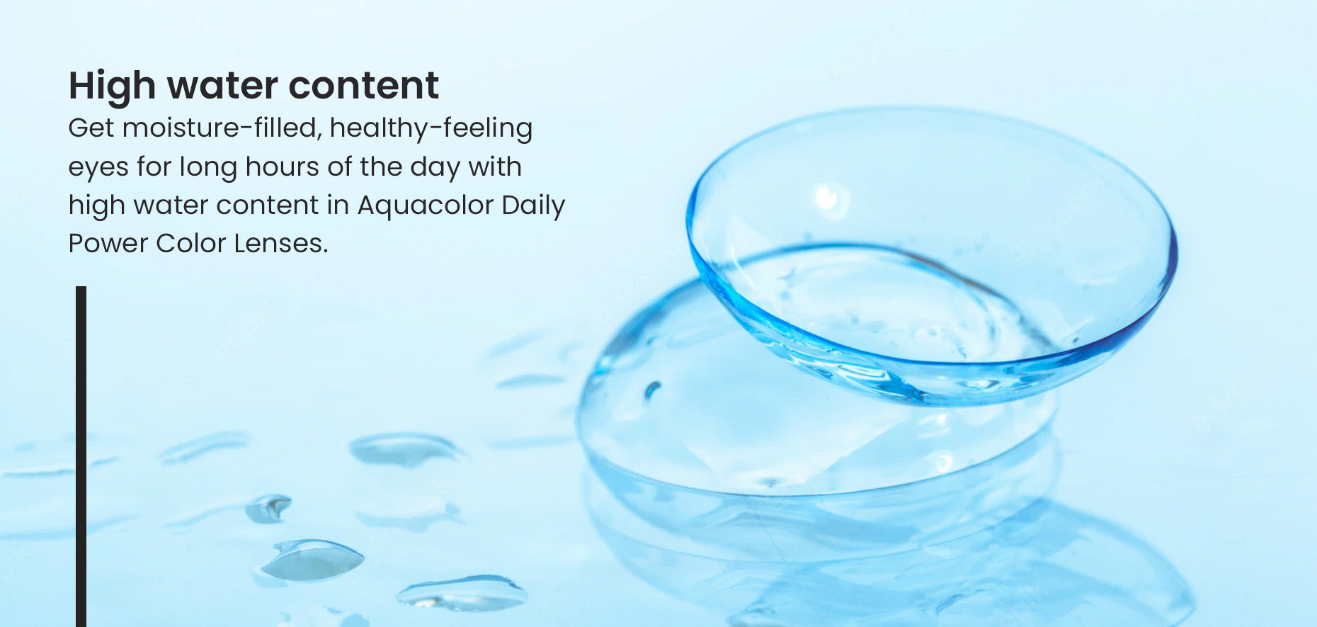 Aqualens contact lenses