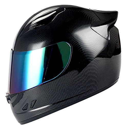 1storm motorcycle bike full face helmet mechanic carbon fiber black