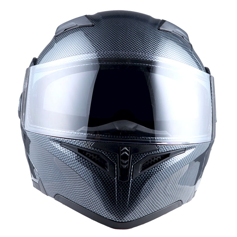 1Storm Motorcycle Modular Full Face Helmet Flip up Dual Visor Sun Shie