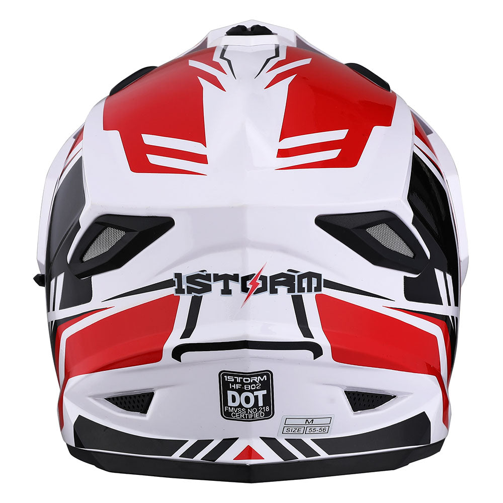 1storm dual sport motorcycle motocross off road full face helmet dual visor