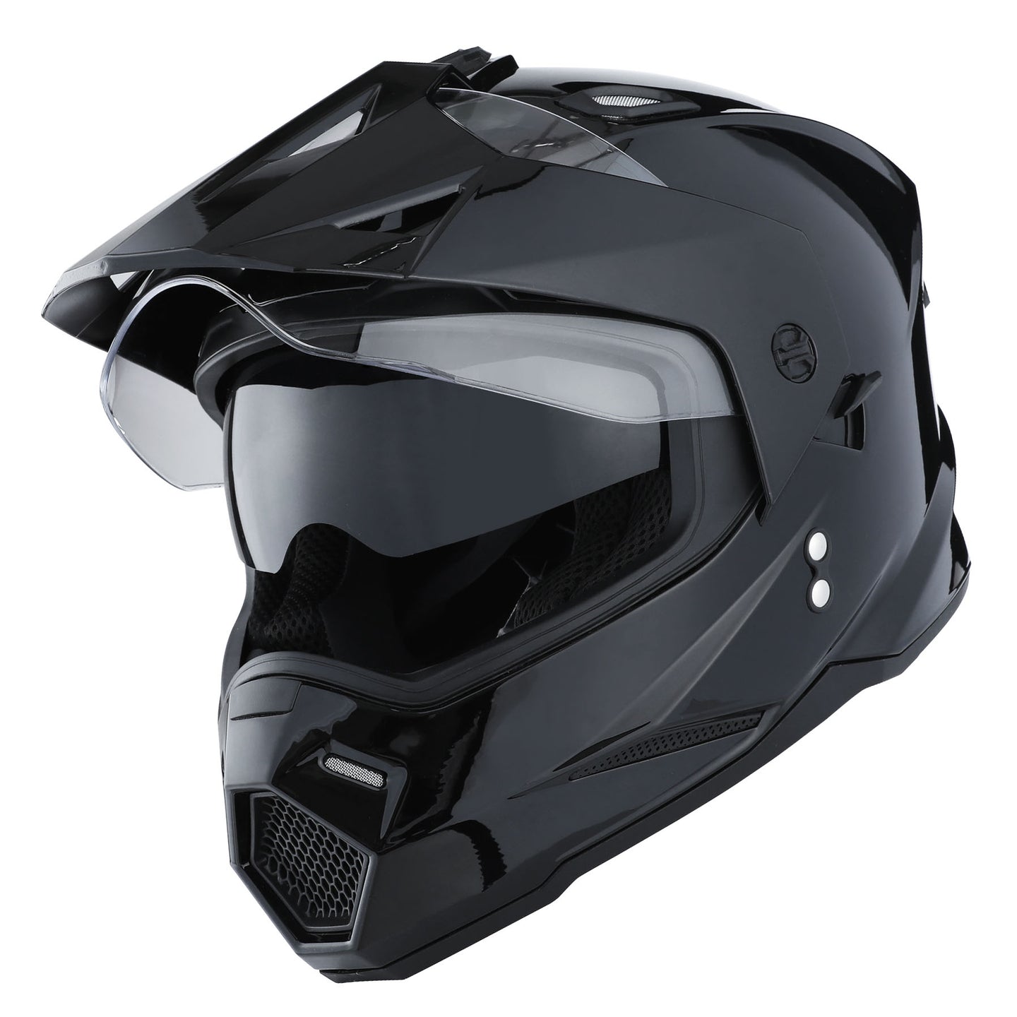 1Storm Dual Sport Motorcycle Motocross Off Road Full Face Helmet Dual