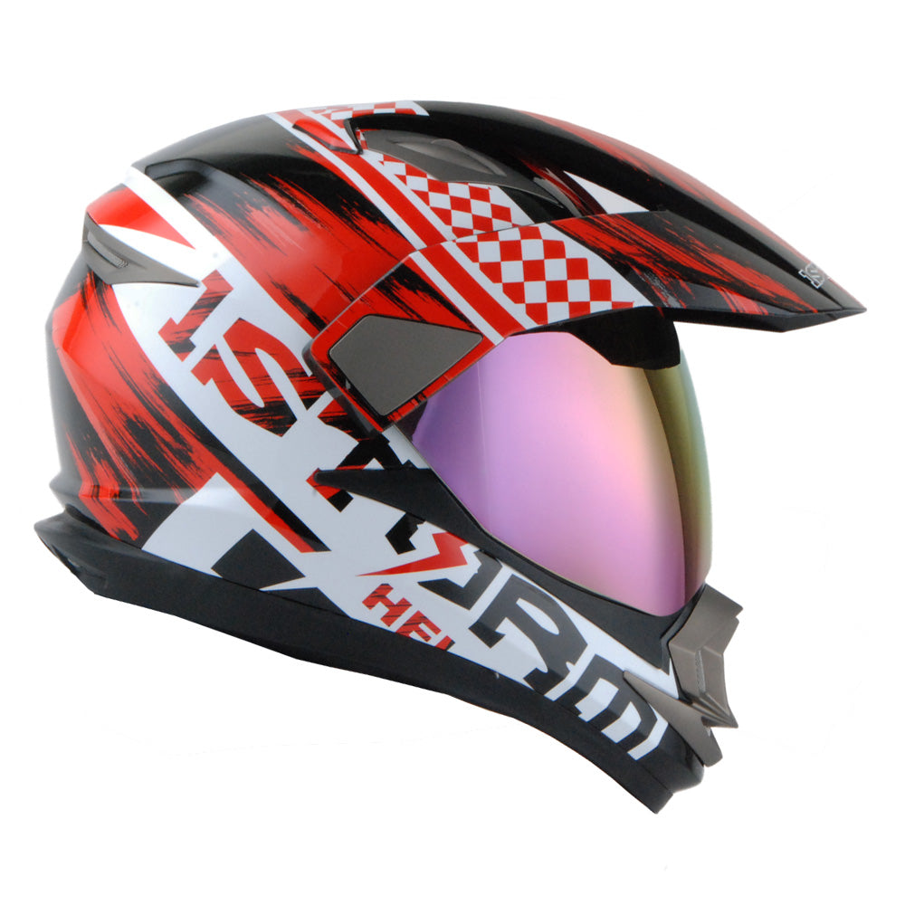 full face off road helmet