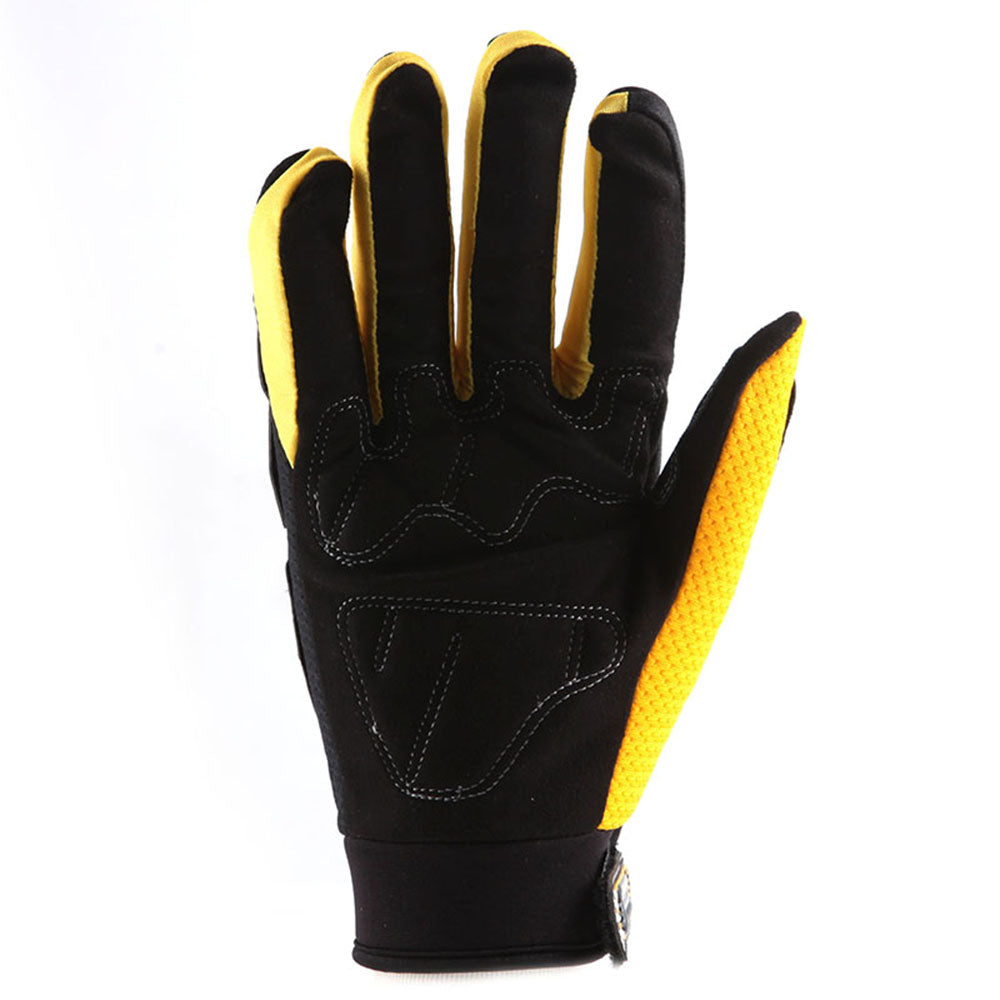 yellow dirt bike gloves