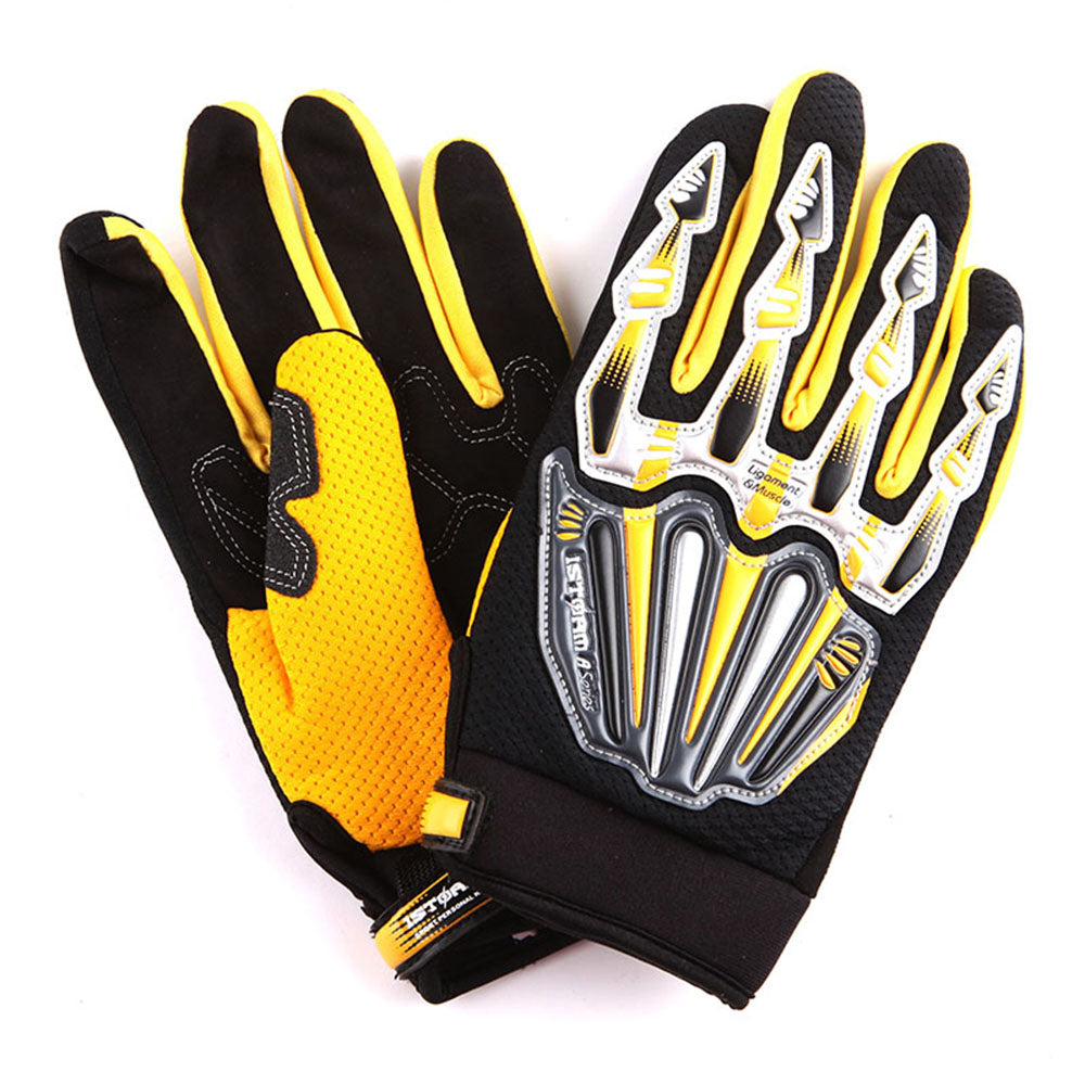 padded motocross gloves