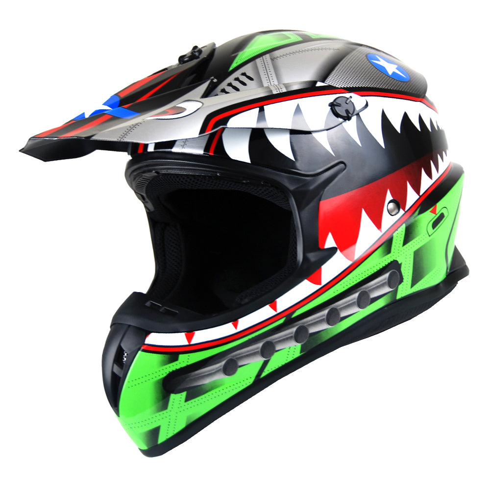 1storm adult motocross helmet bmx mx atv dirt bike helmet racing style