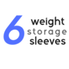 6 weight storage sleeves