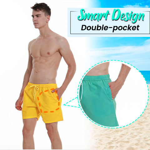 Comfortable Color-Changing Beach Shorts | Wizzgoo