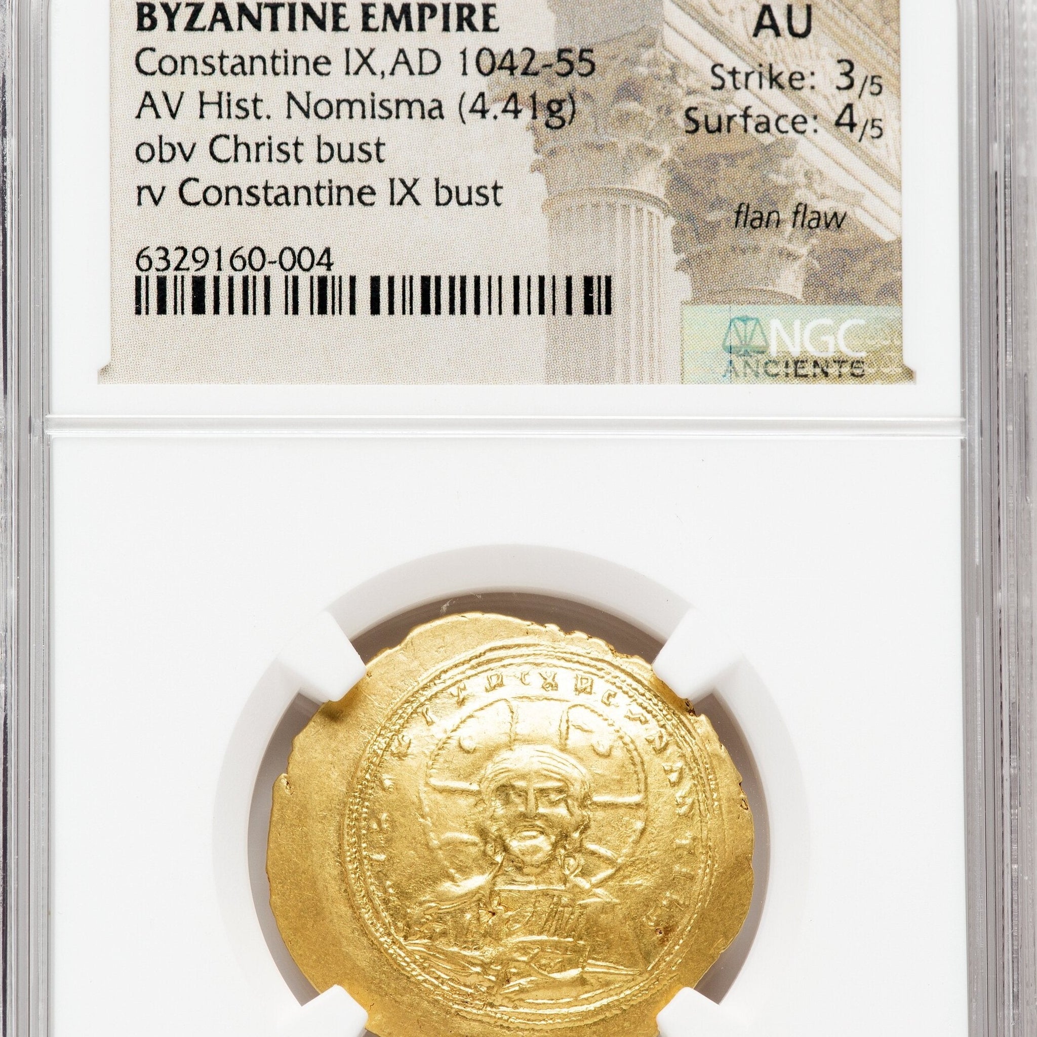 Ancient Byzantine gold coin - AV Solidus - Constans II Pogonatus