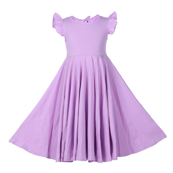 lavender colour dress for girl