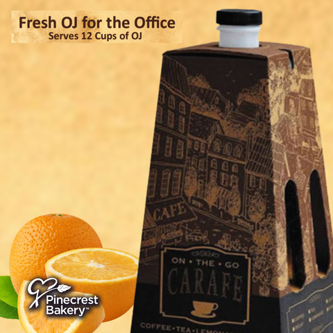 Catering: Fresh Orange Juice To Go