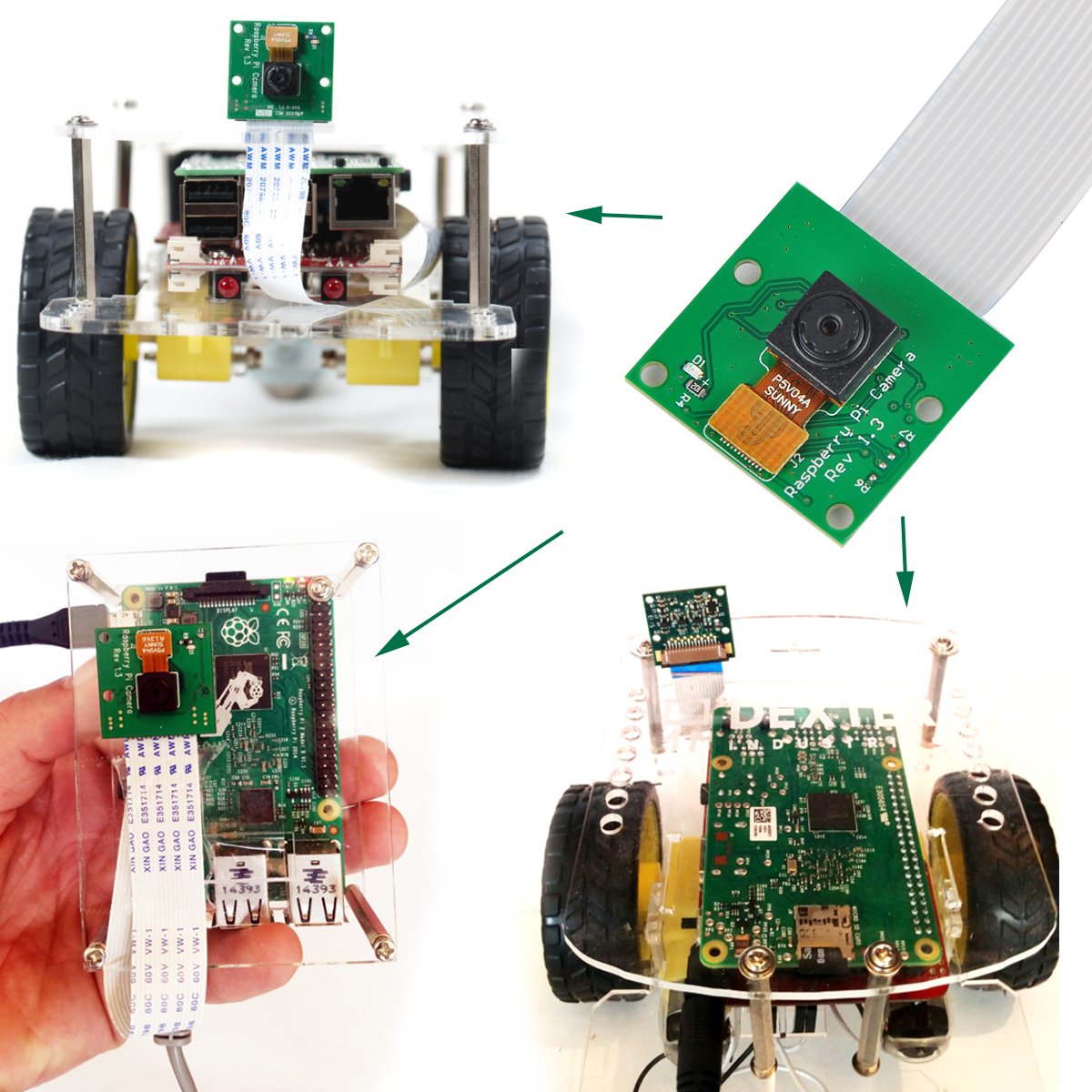 Raspberry Pi Camera for Raspberry Pi Model A/B/B+, Pi 2 and Raspberry