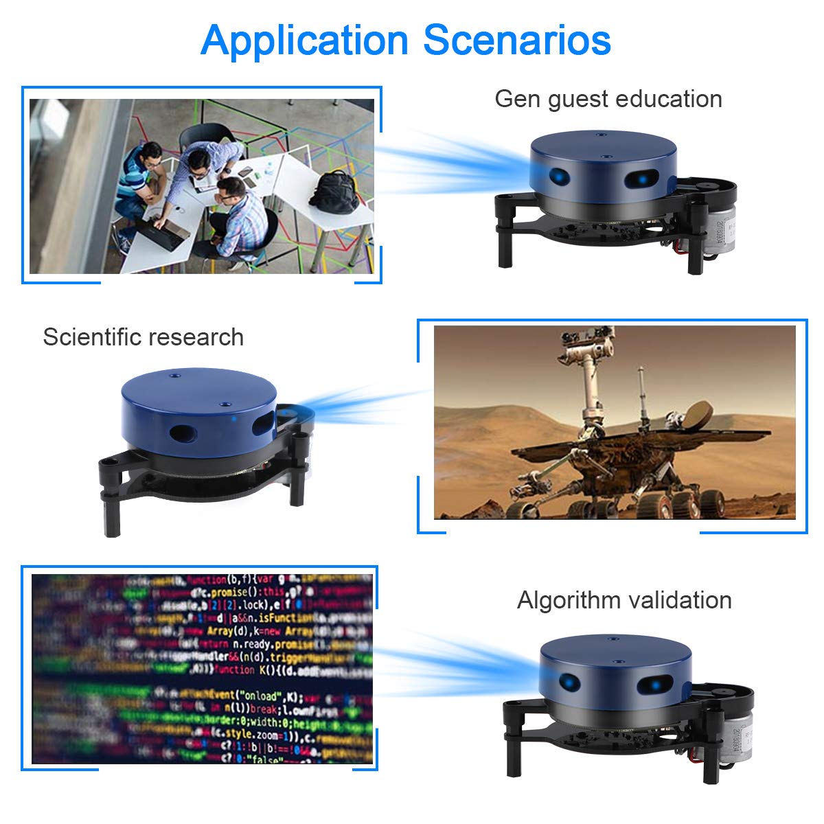 MakerFocus YDLIDAR X2L 360 Degree Scanning Lidar Long Ranging Distance