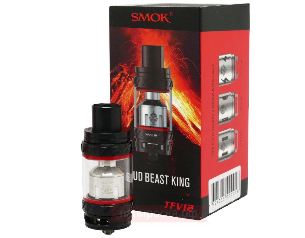 Кинг смок. Бак Smok tfv12 Beast King. Смок ТФВ 12. Smok tfv12 cloud Beast King. Tfv12 cloud Beast King.