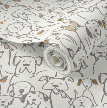 spoonflower - Neutral Pop Doodle Dogs Small Scale Wallpaper.png__PID:c9b30065-c422-4c5a-8fab-21b801f2a7a8