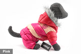 New Arrival - Adidog Warm Waterproof Dog Suit With Furry Hoodie For Winter