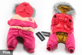 New Arrival - Adidog Warm Waterproof Dog Suit With Furry Hoodie For Winter