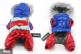 New Arrival - Adidog Warm Waterproof Dog Suit With Furry Hoodie For Winter