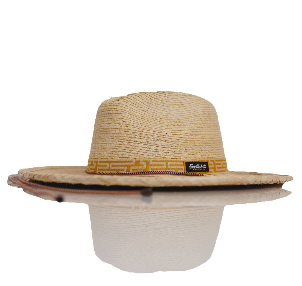 Dorfman Pacific Men's Multi Straw Wide-brim Hat in the Hats