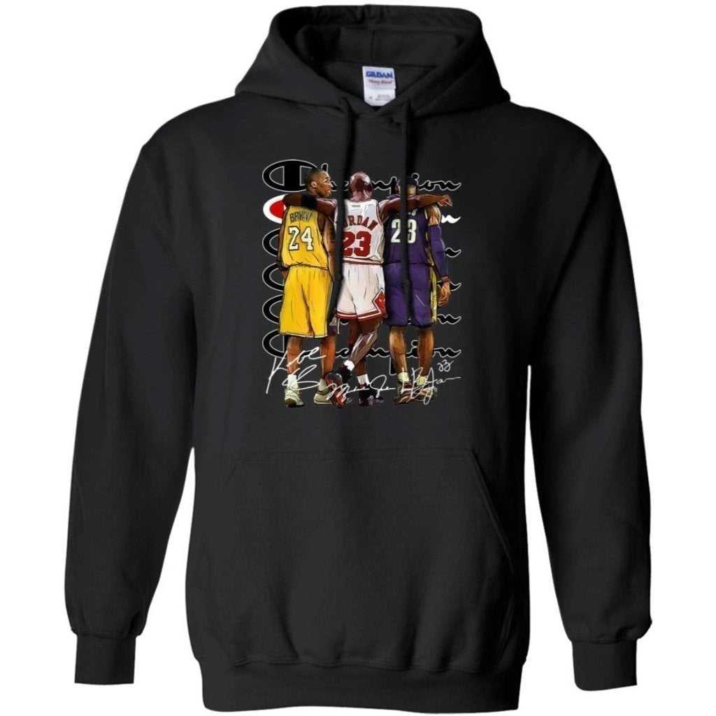 lebron kobe and jordan hoodie