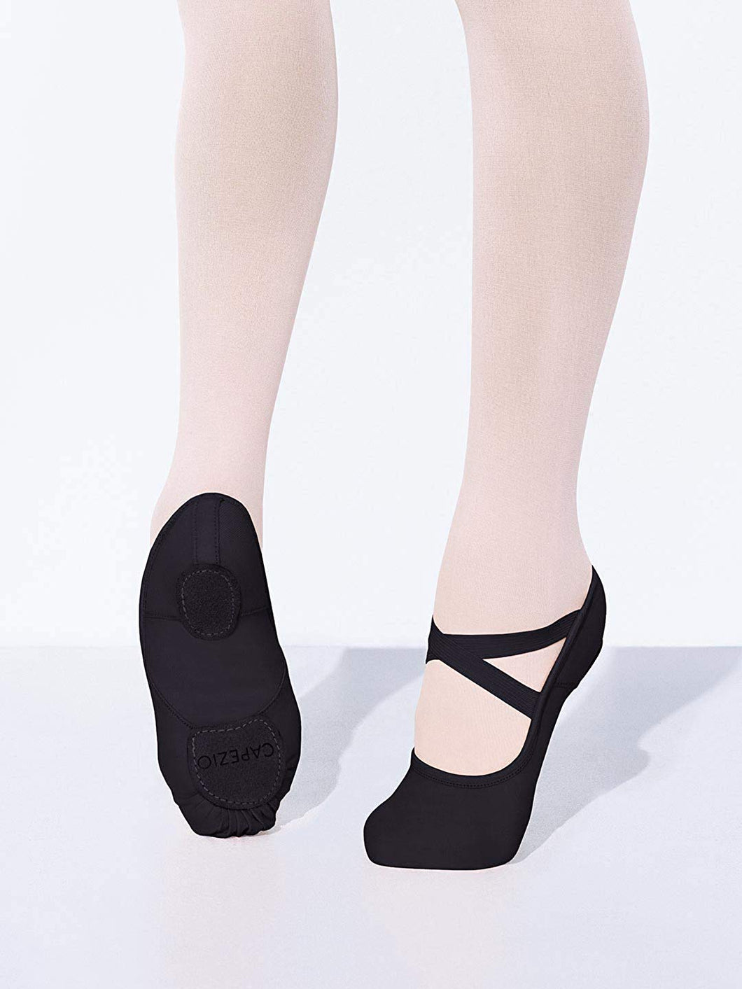 ballet slippers black
