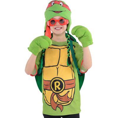 Child's drawing Teenage Mutant Ninja Turtles tattoo on