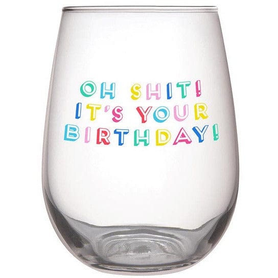 Double-Wall Stemless Glass - Confetti Paper - Slant Collections