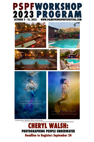 Palm Springs Photo Festival Underwater Photography Workshop location and models