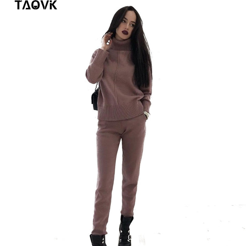 womens knit jogging suits