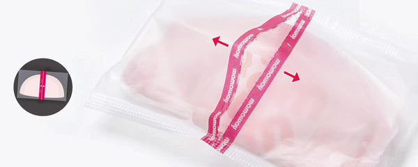 Breast Pads that zero human contact during production & individually wrapped to keep pads safe & hygienic.