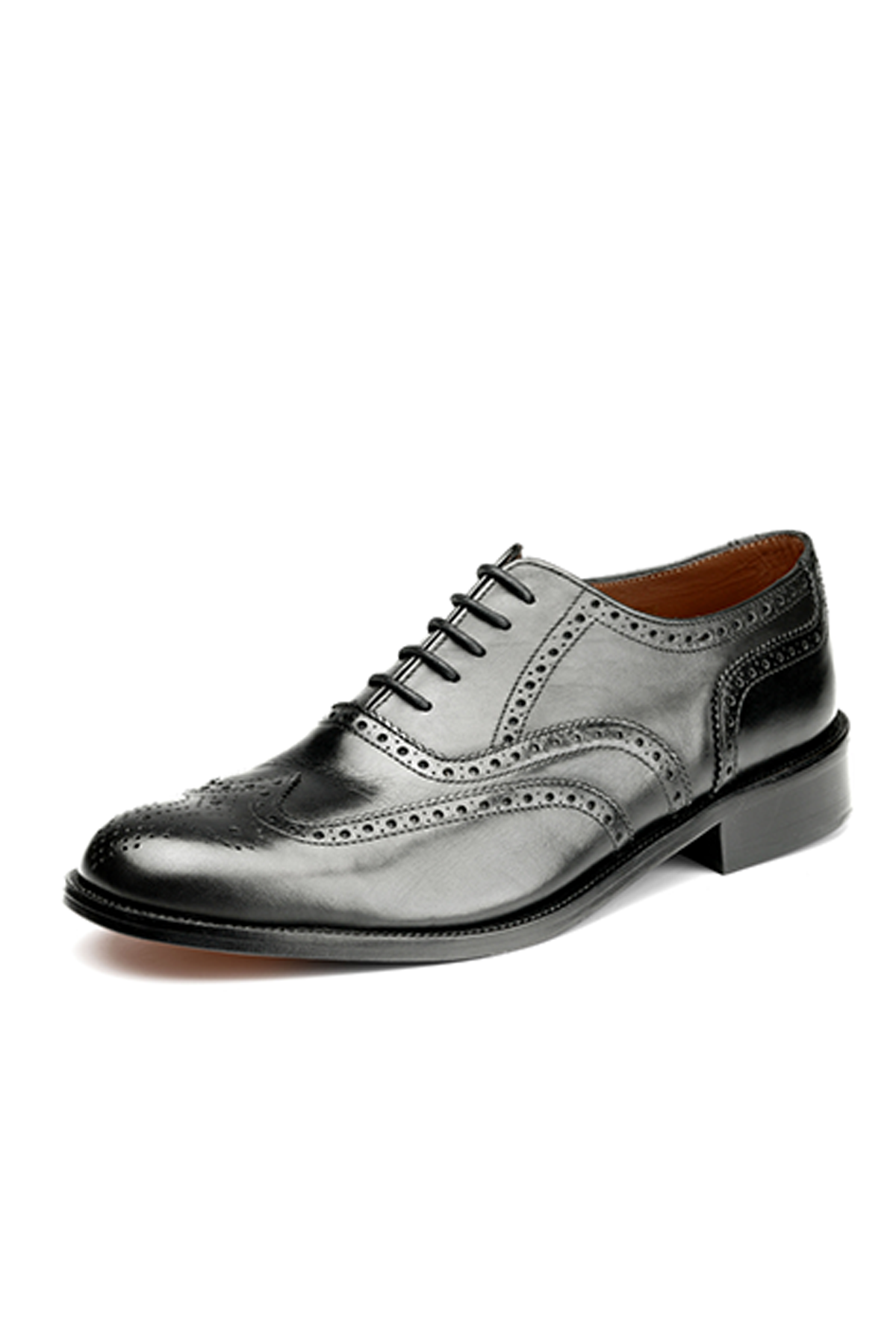 Thistle Brogue Black – GNKilts