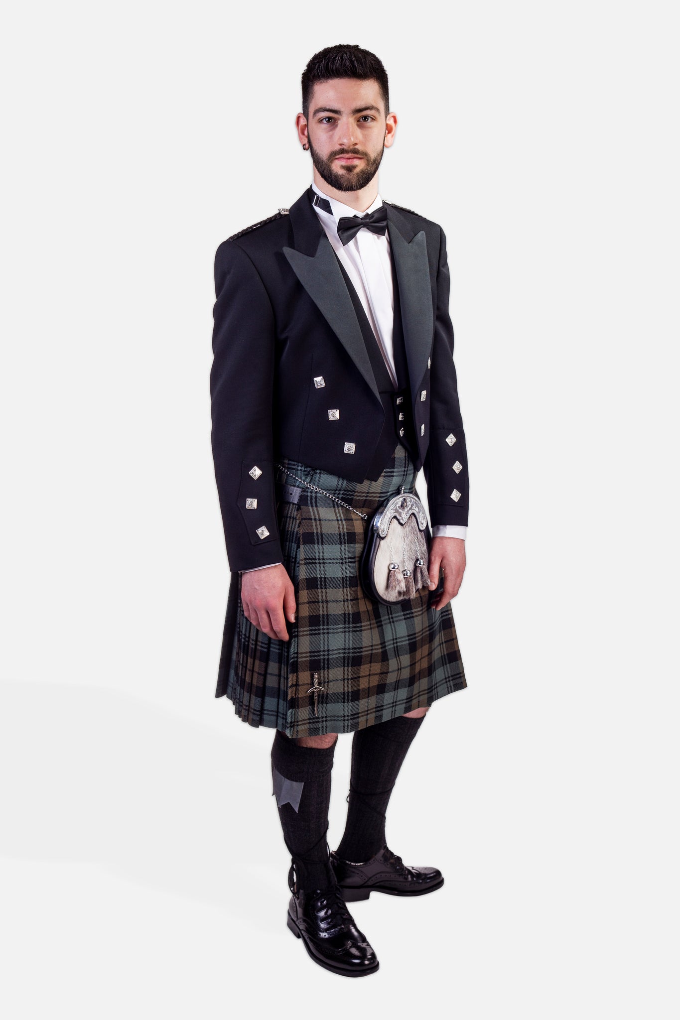 Black Watch Weathered / Prince Charlie Hire Outfit – GNKilts